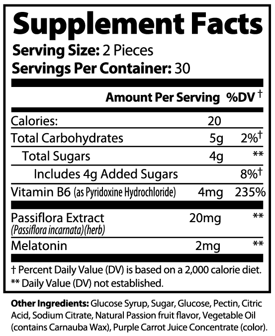 Sleep Support Gummies (Adult)