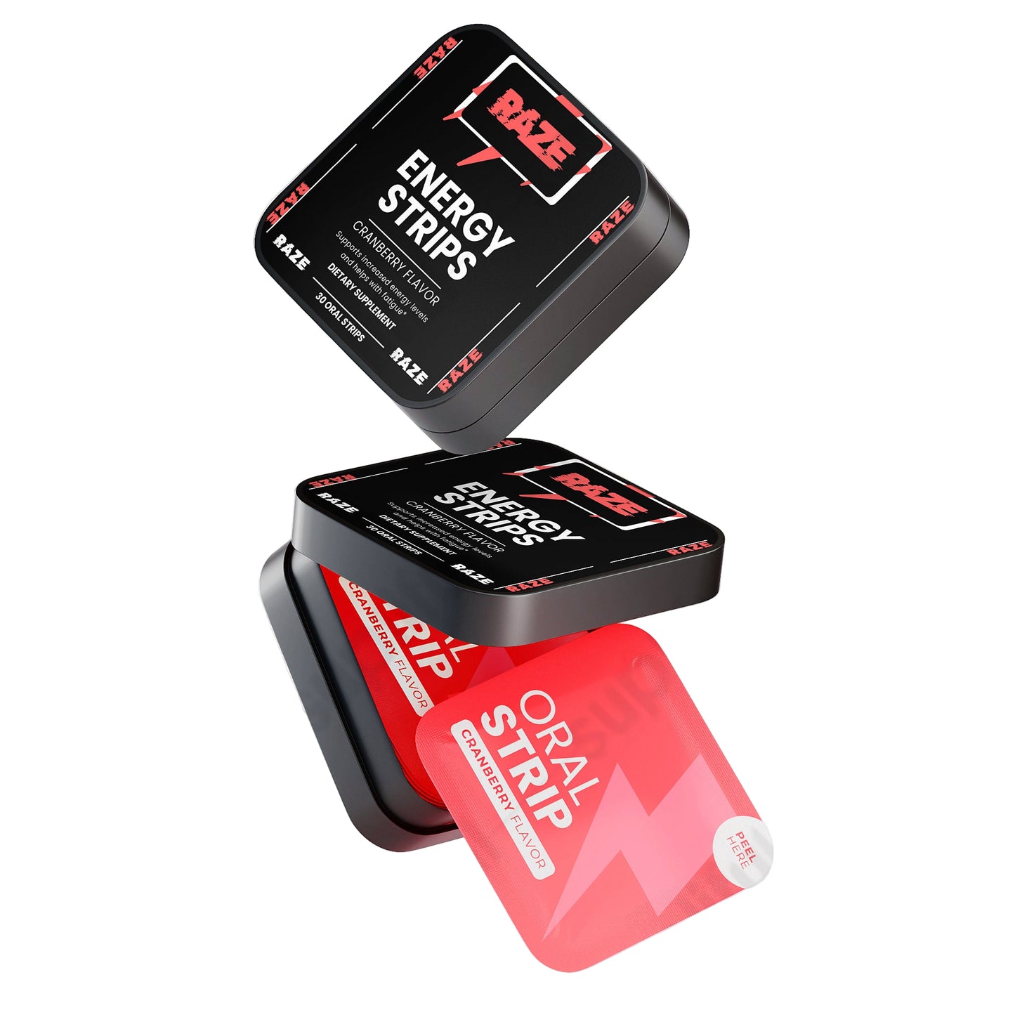 RAZE Energy Strips – 30 Count