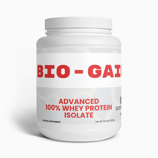 BIO-GAIN Advanced 100% Whey Protein Isolate (Vanilla)